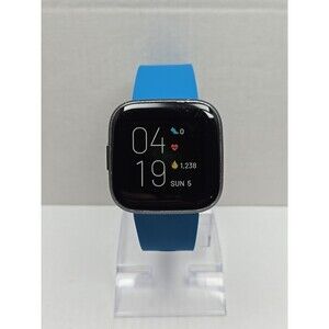 Fitbit Versa 2 Smartwatch Gray 40mm Alexa WR50M Always On Display W/ Charger